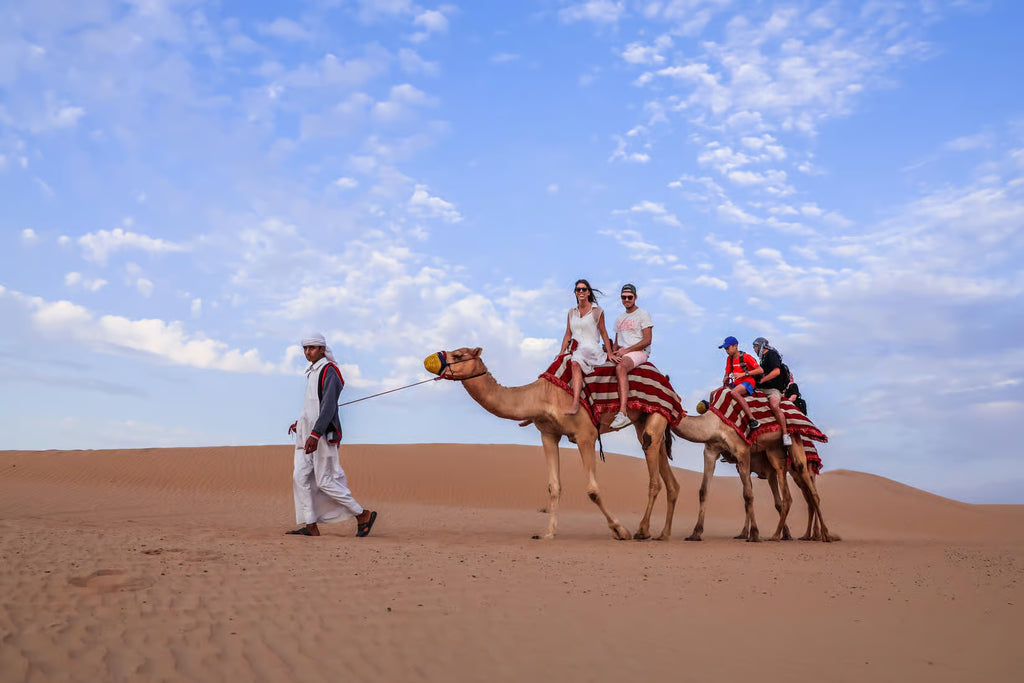 Dubai: Desert Safari, Quad Bike, Camel Ride & Al Khayma Camp