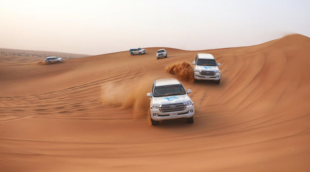 Dubai: Desert Safari, Quad Bike, Camel Ride & Al Khayma Camp