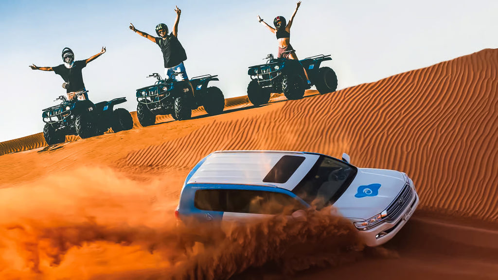 Dubai: Desert Safari, Quad Bike, Camel Ride & Al Khayma Camp