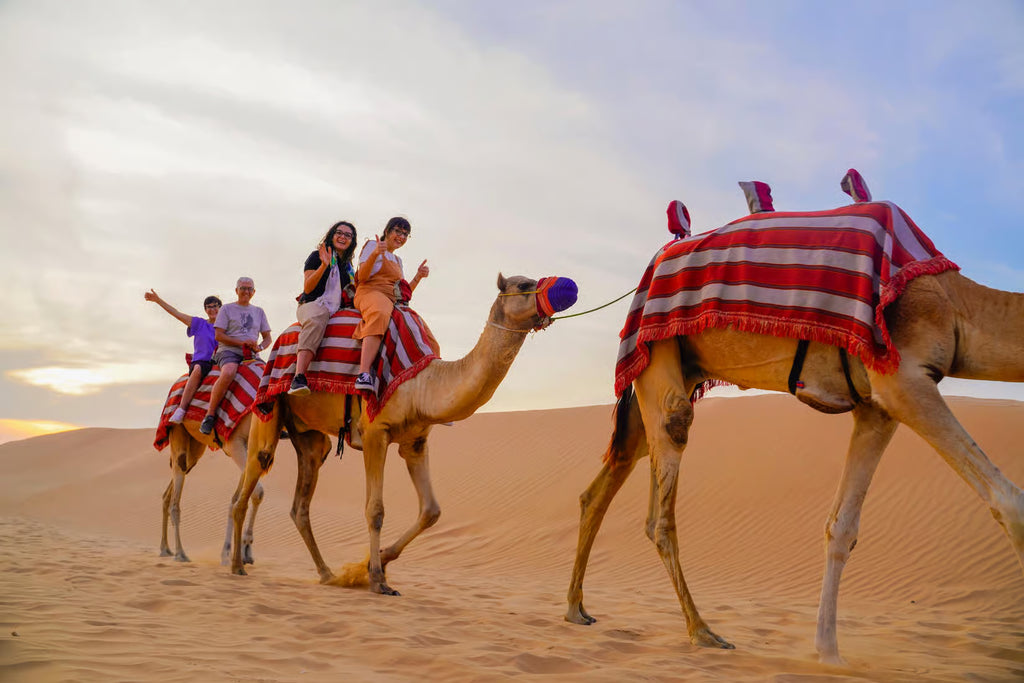 Dubai: Desert Safari, Quad Bike, Camel Ride & Al Khayma Camp